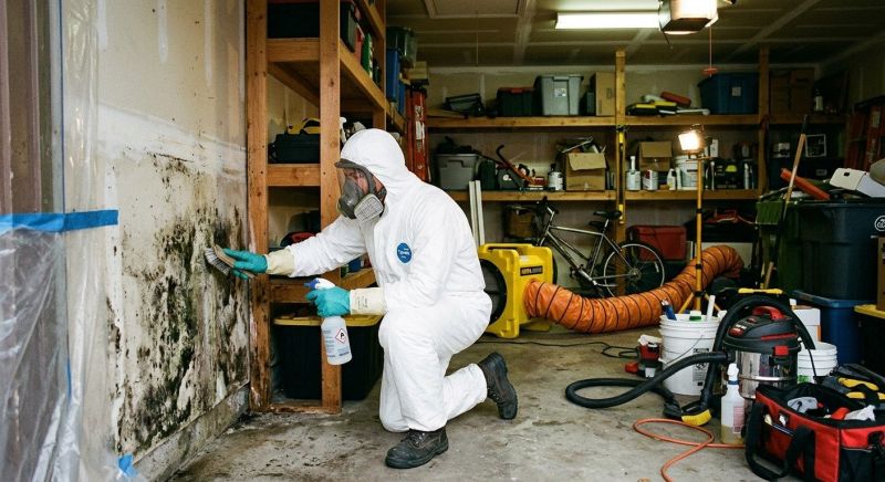 Garage Mold Remediation in Jupiter, FL