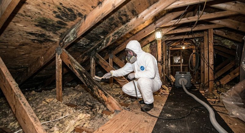 Attic Mold Remediation in Jupiter, FL