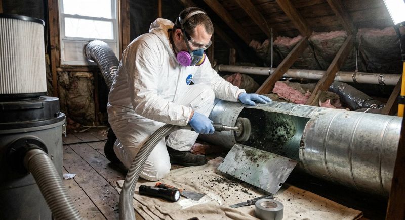 Attic Mold Remediation in Frisco, TX
