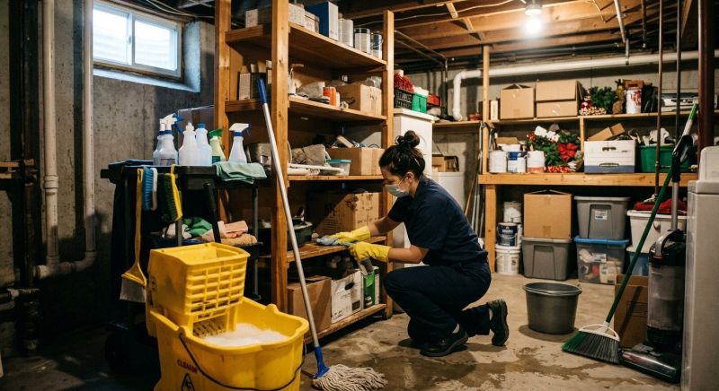 Basement Cleaning Service in Kent, WA