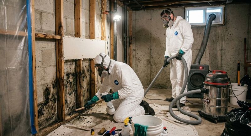 Basement Mold Remediation in Dallas, TX