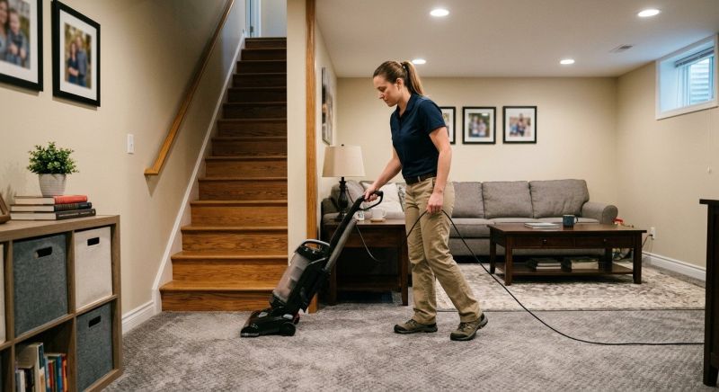 Basement Vacuuming in Kent, WA