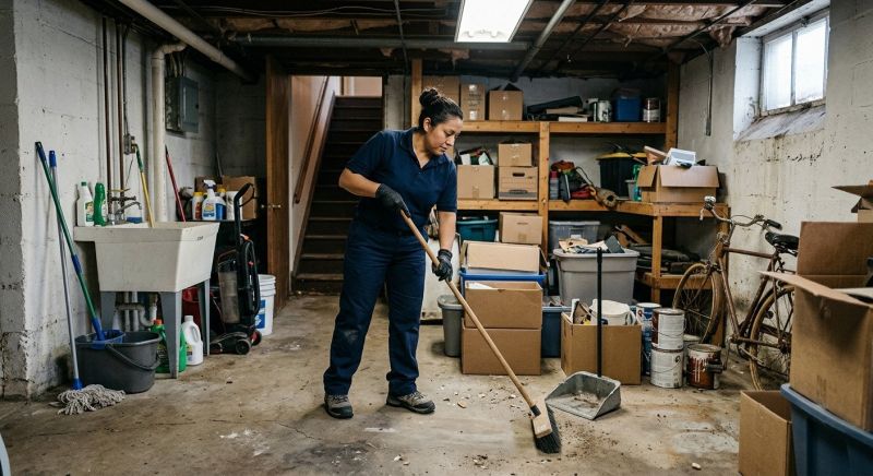Basement Vacuuming in Conroe, TX
