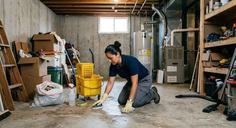 Basement Vacuuming in Frisco, TX