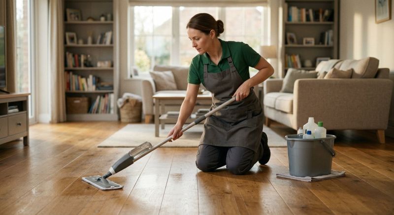 Hardwood Floor Cleaning Service in Bellevue, WA
