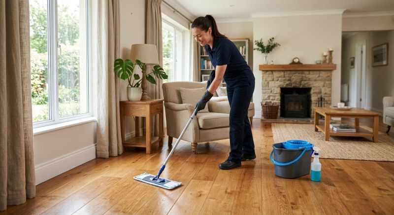 Hardwood Floor Cleaning Service in Conroe, TX
