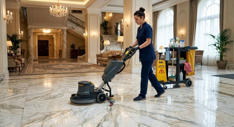 Marble Floor Cleaning in Los Angeles, CA
