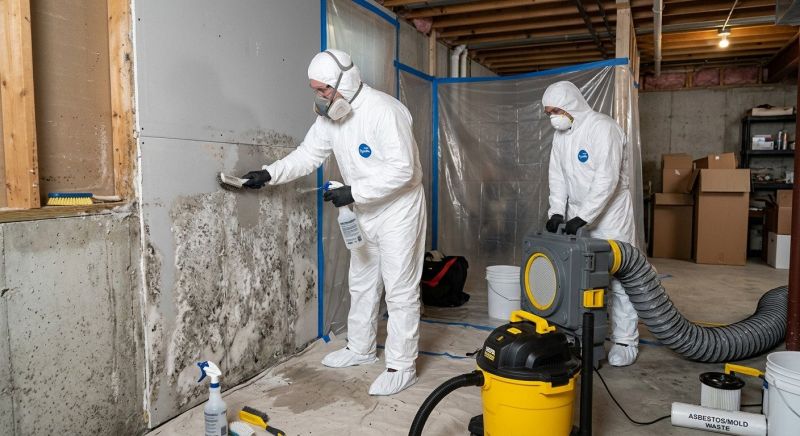 White Mold Mitigation in Bergen County, NJ